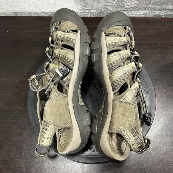 Keen Newport H2 Mens Size 11 Brown Leather Hiking Athletic Supportive Sandals - Picture 9 of 10